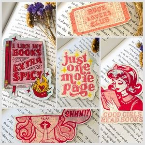 🌶️🖤 ❤️‍🔥💖📖 Mystery Surprise Stickers set of 10 cute & sexy book themed